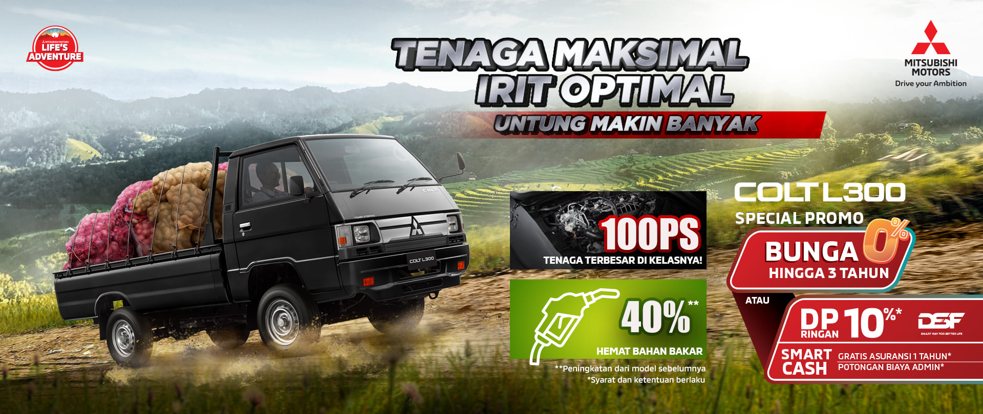 Promo Mitsubishi New Colt L300 Bulan Juni 2024