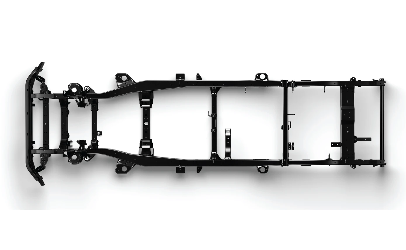 Mitsubishi All New Triton Reinforced Chassis Frame