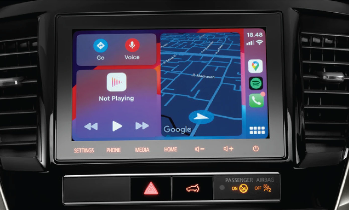 Mitsubishi New Pajero Sport Head Unit with Smartphone-Link Display Audio